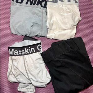 Men's Underwear Set - Black, White, Gray